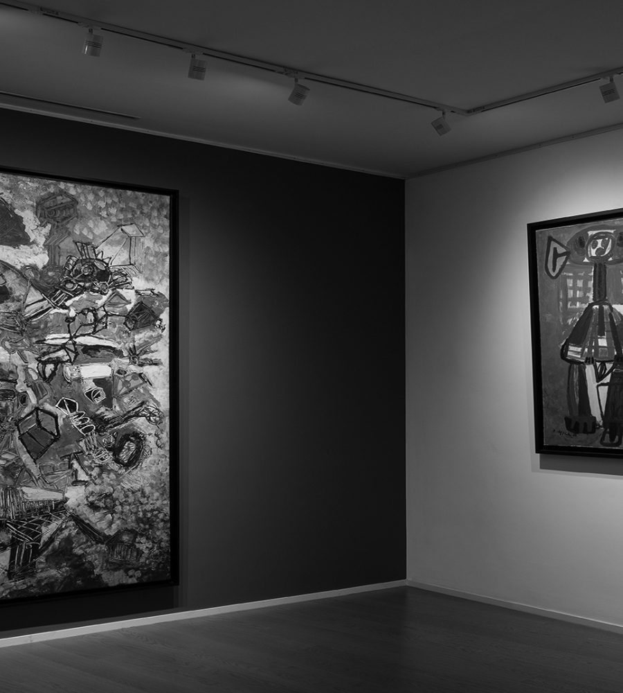 001 Pinot Gallizio, L'albero della vita; Karel Appel, La nurse